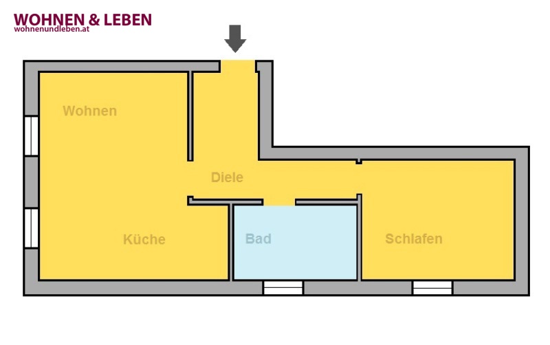 Nette 2 Zimmer Wohnung in Gallneukirchen (frei 1.9.)